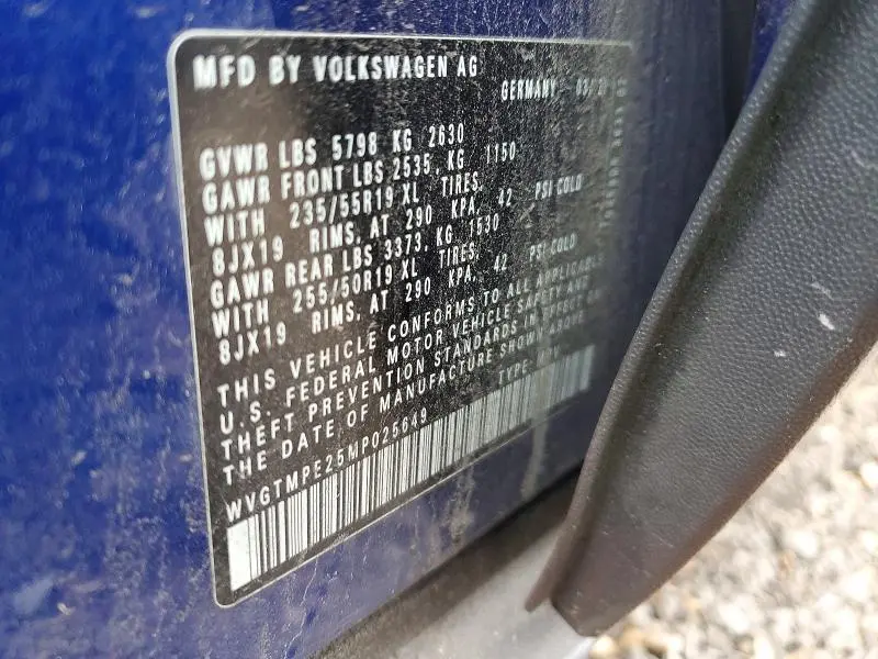 2021 VOLKSWAGEN ID.4 PRO S  