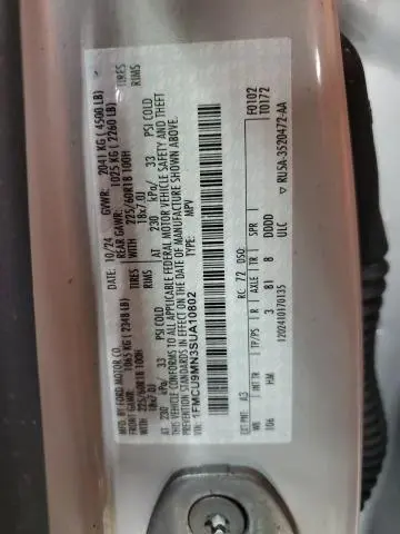 2025 FORD ESCAPE ST LINE  