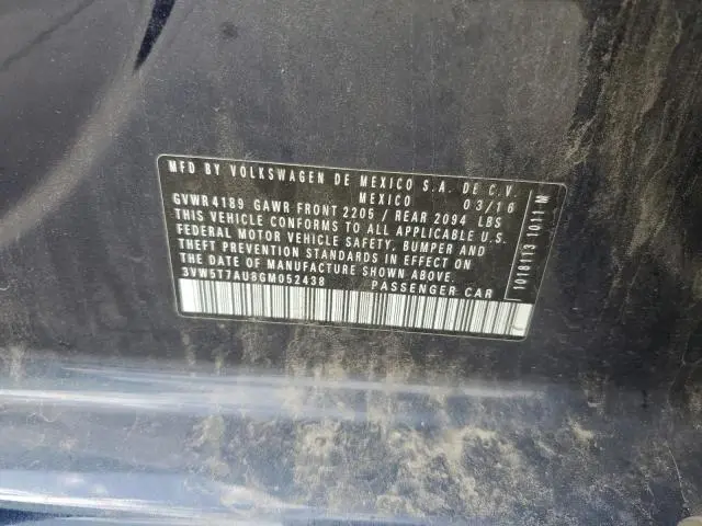 2016 VOLKSWAGEN GTI S/SE