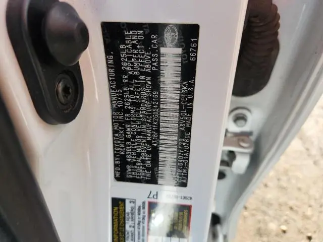 2016 TOYOTA CAMRY LE  