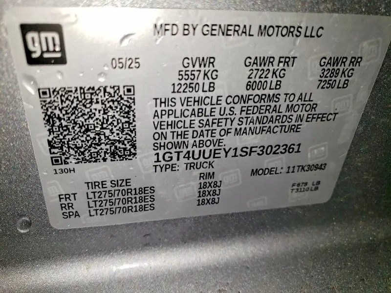 2025 GMC SIERRA K3500 SLT  
