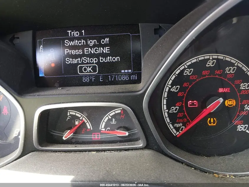 2013 FORD FOCUS ST  