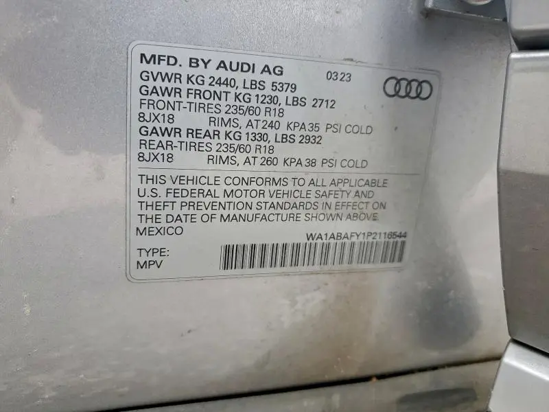 2023 AUDI Q5 PREMIUM 40  