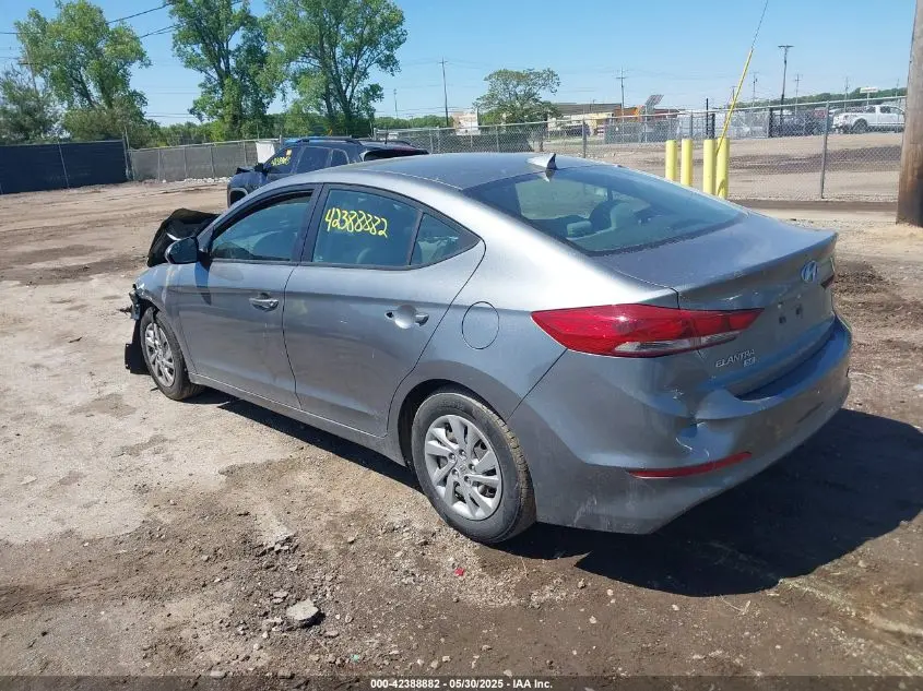 2017 HYUNDAI ELANTRA SE
