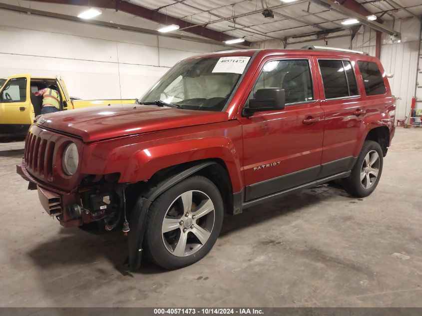 2016 JEEP PATRIOT HIGH ALTITUDE EDITION