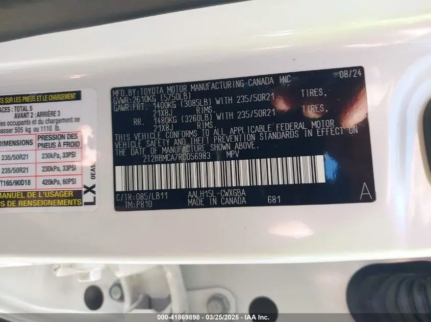 2024 LEXUS RX 350H PREMIUM PLUS