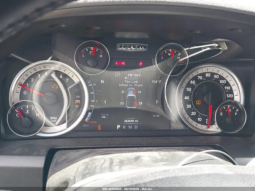 2019 RAM 1500 CLASSIC LONE STAR  4X2 5'7 BOX