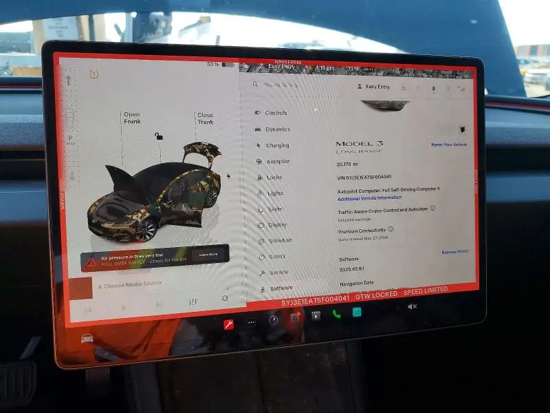 2025 TESLA MODEL 3   