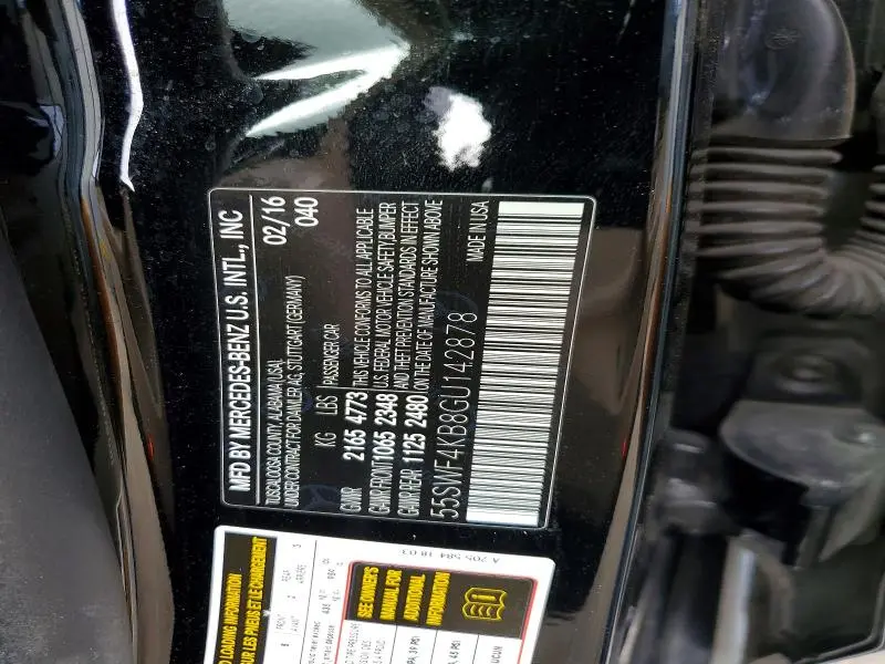 2016 MERCEDES-BENZ C 300 4MATIC  