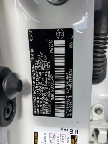 2018 TOYOTA C-HR XLE  