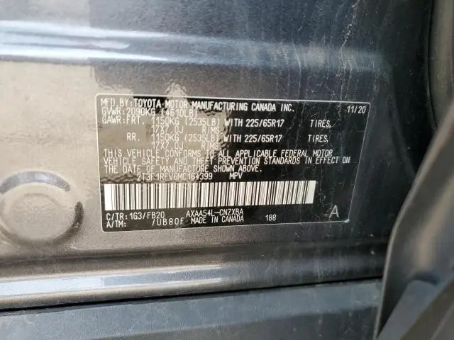 2021 TOYOTA RAV4 LE  
