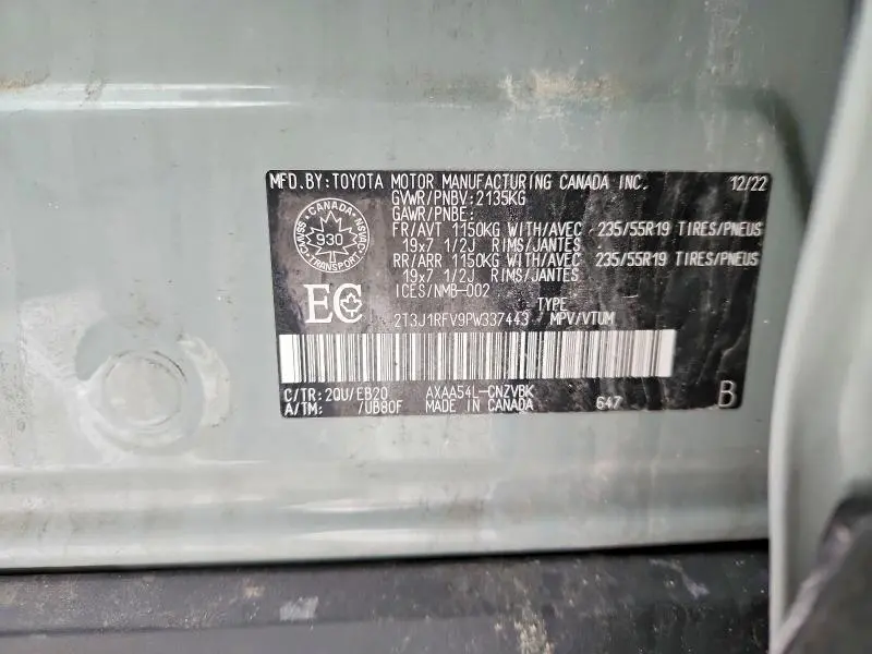 2023 TOYOTA RAV4 ADVENTURE  