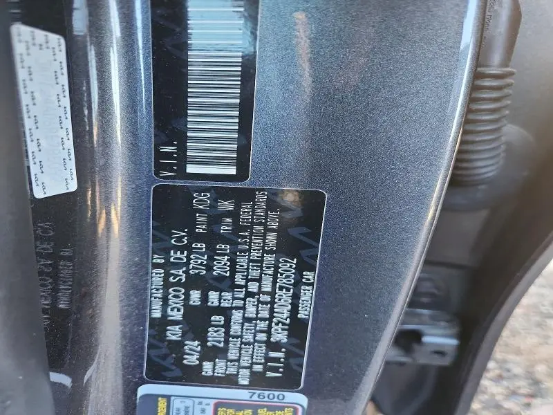 2024 KIA FORTE LX  