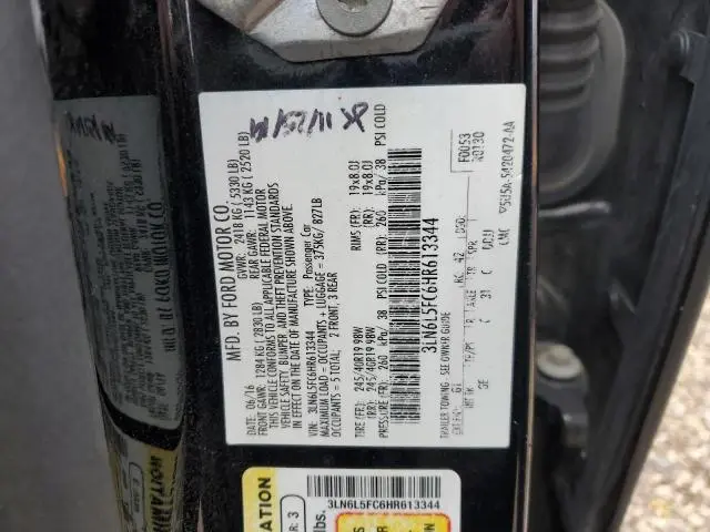 2017 LINCOLN MKZ RESERVE  