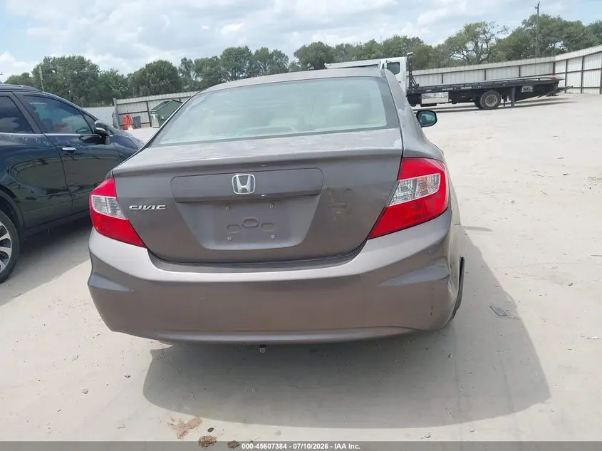 2012 HONDA CIVIC LX