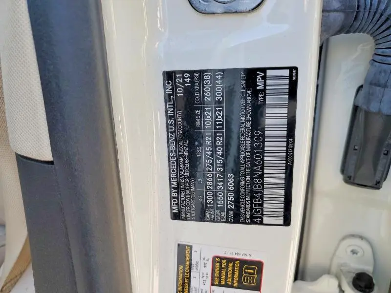 2022 MERCEDES-BENZ GLE 350  