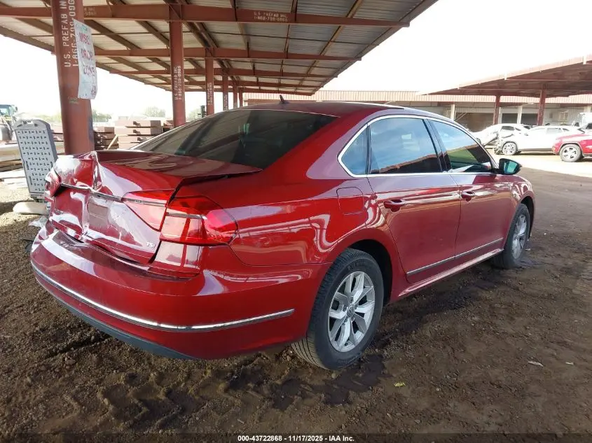 2016 VOLKSWAGEN PASSAT 1.8T R-LINE/1.8T S