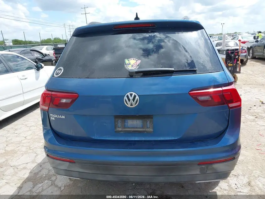 2019 VOLKSWAGEN TIGUAN 2.0T SE/2.0T SEL/2.0T SEL R-LINE/2.0T SEL R-LINE BLACK