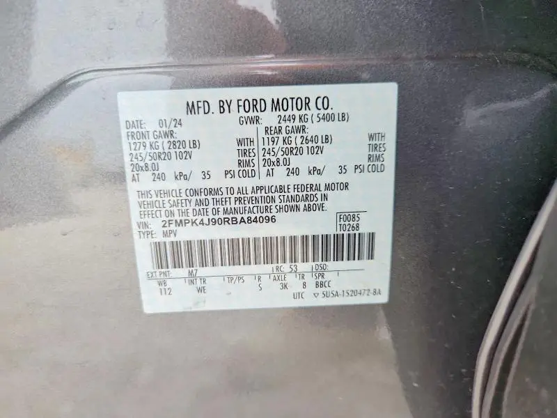 2024 FORD EDGE SEL  