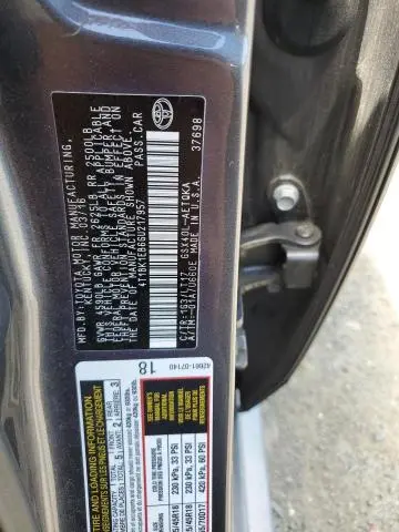 2016 TOYOTA AVALON XLE  