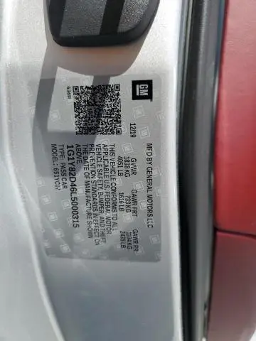 2020 CHEVROLET CORVETTE STINGRAY 3LT  