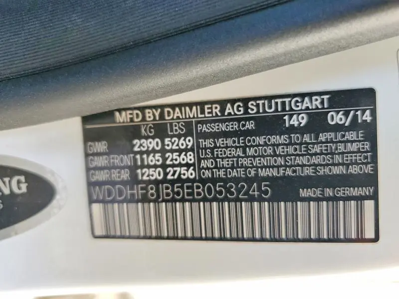 2014 MERCEDES-BENZ E 350 4MATIC  