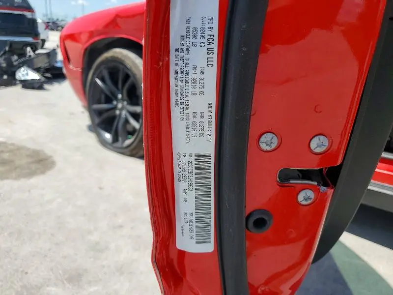 2018 DODGE CHALLENGER R  