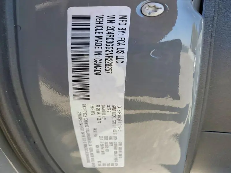 2022 CHRYSLER PACIFICA LIMITED  