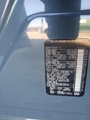 2022 INFINITI QX50 ESSENTIAL  