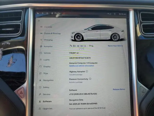 2016 TESLA MODEL S   
