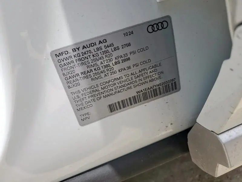 2025 AUDI Q5 PREMIUM PLUS 45  