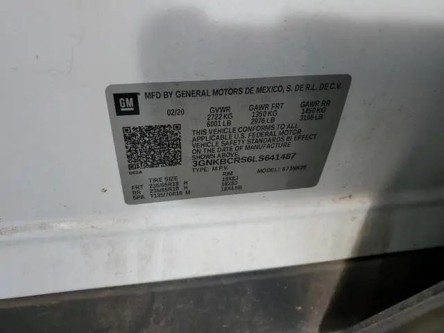 2020 CHEVROLET BLAZER 2LT