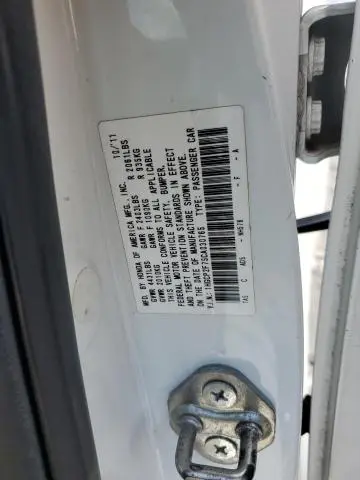 2012 HONDA ACCORD EX  