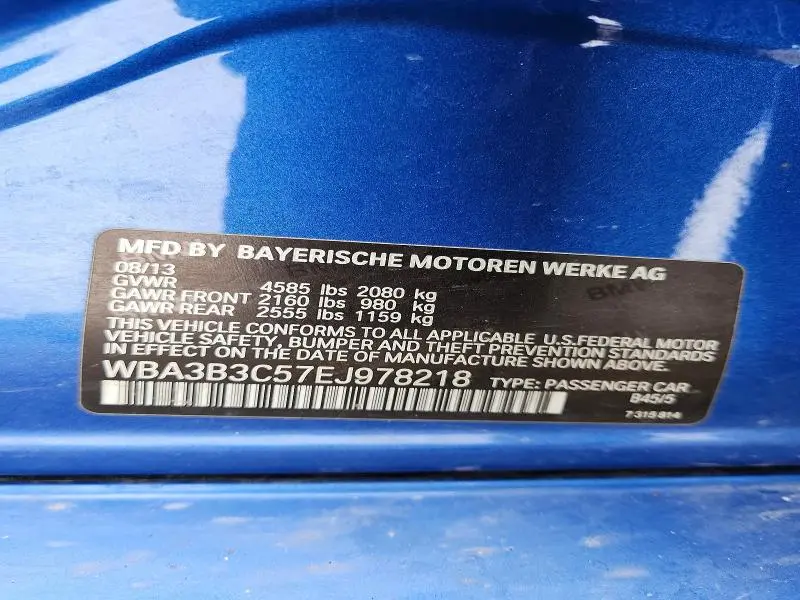 2014 BMW 328 XI  