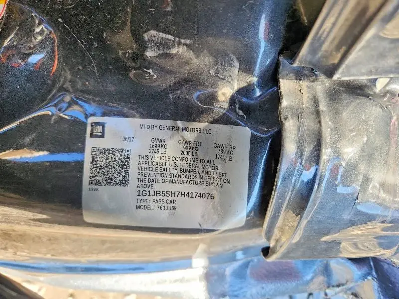 2017 CHEVROLET SONIC LS  