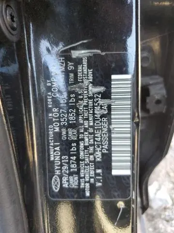 2013 HYUNDAI ACCENT GLS  