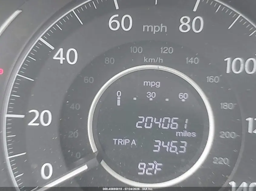 2012 HONDA CR-V EX-L