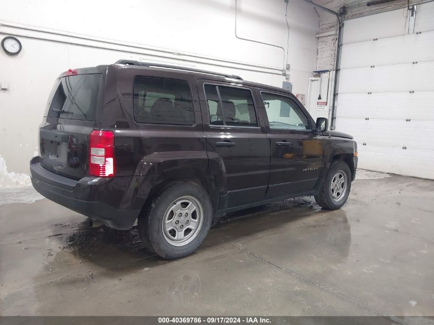 2014 JEEP PATRIOT SPORT