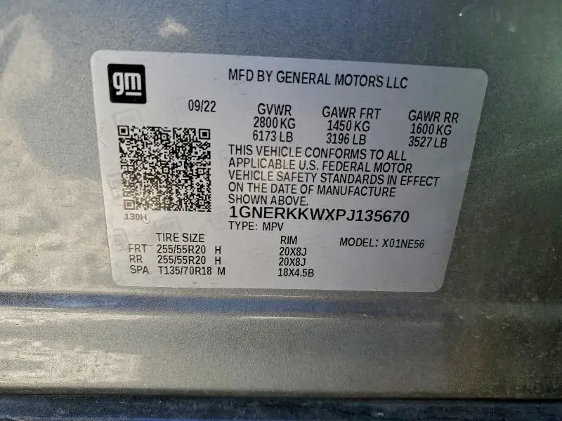 2023 CHEVROLET TRAVERSE PREMIER  