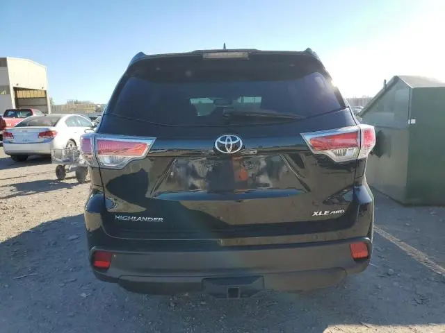2014 TOYOTA HIGHLANDER XLE  