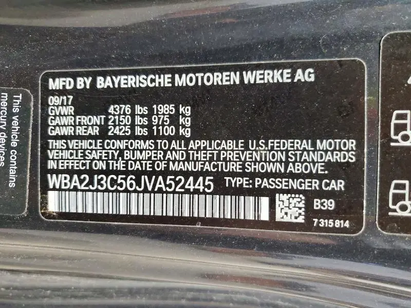 2018 BMW 230XI   