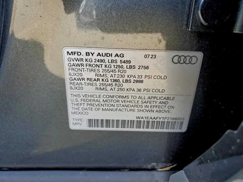 2023 AUDI Q5 PREMIUM PLUS 45  