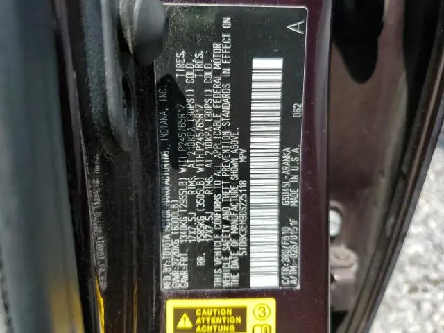 2013 TOYOTA HIGHLANDER BASE  