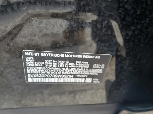 2024 BMW X3 XDRIVE30I  