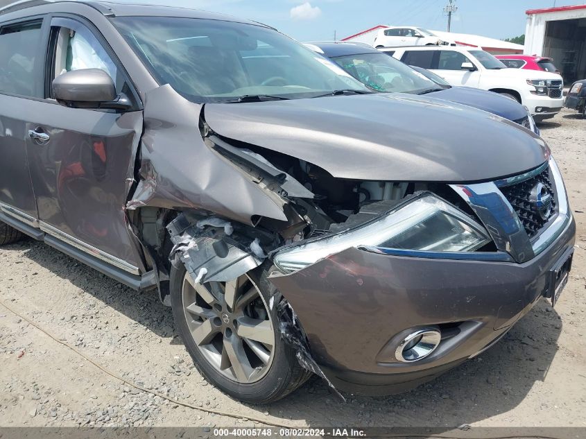 2014 NISSAN PATHFINDER PLATINUM