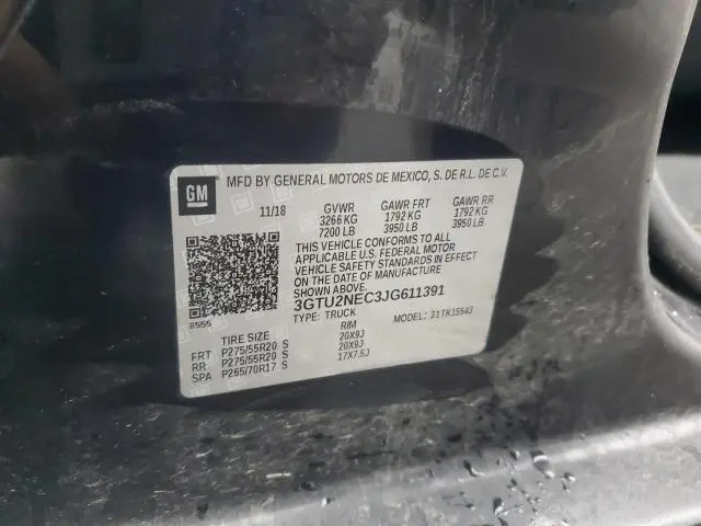 2018 GMC SIERRA K1500 SLT  