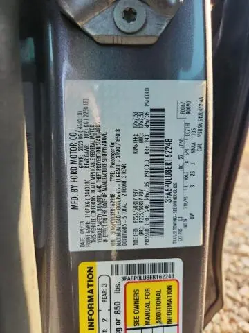 2014 FORD FUSION SE HYBRID  