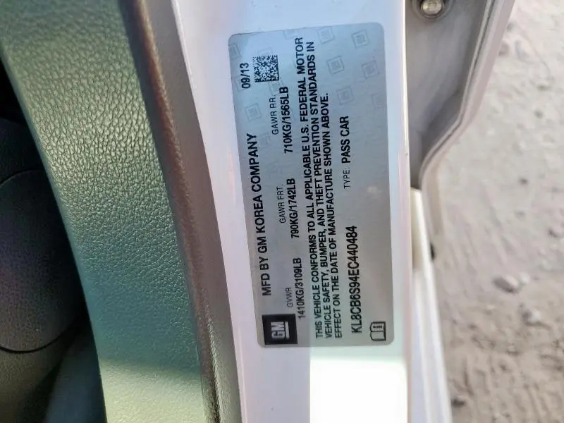 2014 CHEVROLET SPARK LS  