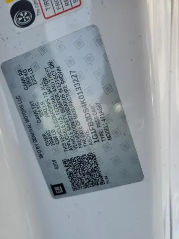 2019 CHEVROLET CAMARO LS