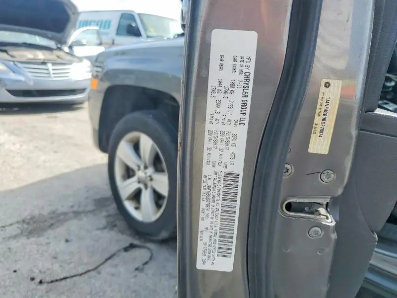 2011 JEEP PATRIOT LATITUDE  